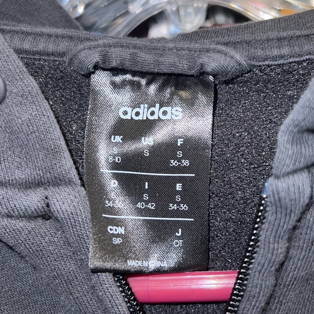 Adidas hooded zip up sweater - Picture 3 of 3